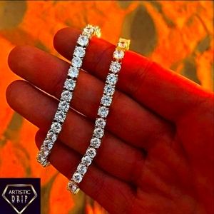 14k Gold Plated Tennis Bracelet